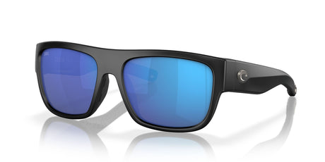 Costa del Mar Sampan 06S9033 903316 60 Matte Black / Blue Mirror 60 / Crystal / Plastic