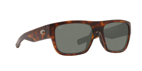 Costa del Mar Sampan 06S9033 903325 60 Matte Tortoise / Gray 60 / Crystal / Plastic