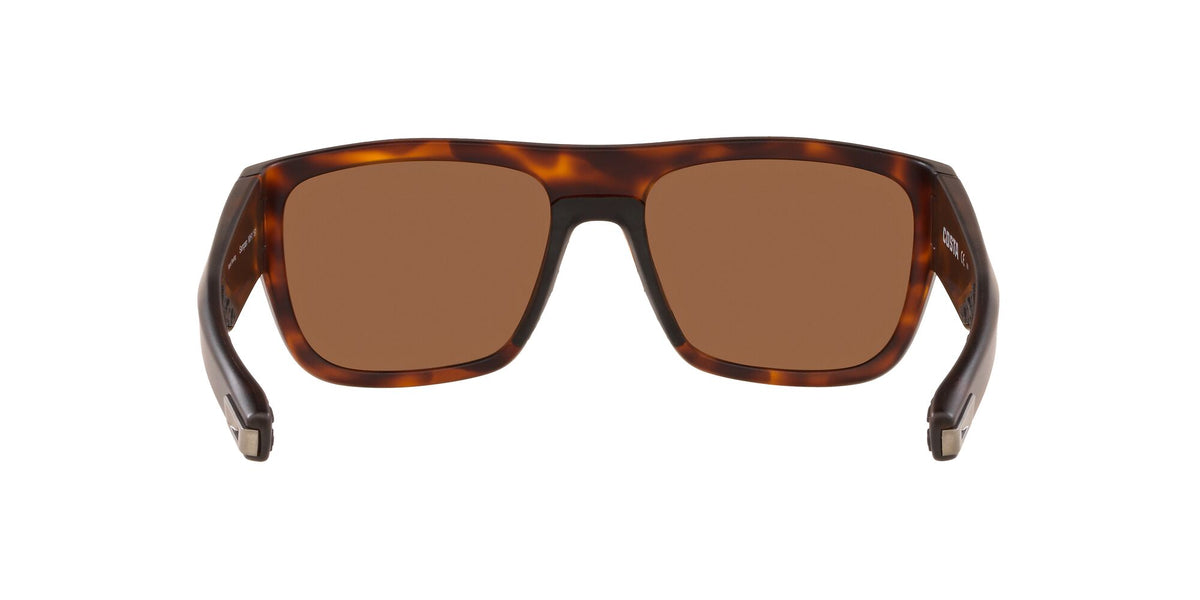 Costa del Mar Sampan 06S9033 903327 60 Matte Tortoise / Copper Silver Mirror 60 / Crystal / Plastic