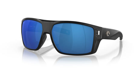 Costa del Mar Diego 06S9034 903414 62 Matte Black / Blue Mirror 62 / Polycarbonate / Injected / Molded