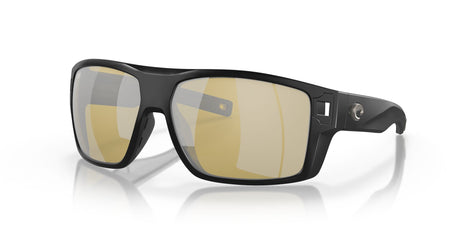 6S 9034 Costa Del Mar Diego Matte Black / Sunrise Silver Mirror 62 62 / Plastic / Plastic