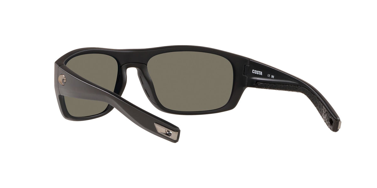 6S 9036 Costa Del Mar Tico Matte Black Frame & Blue Mirror 60 60 / Crystal / Plastic