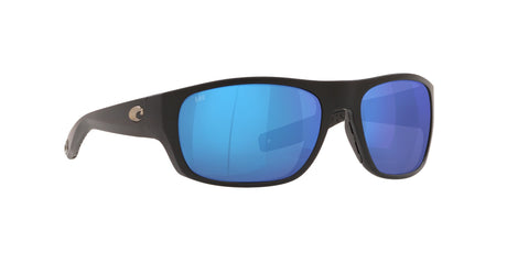 6S 9036 Costa Del Mar Tico Matte Black Frame & Blue Mirror 60 60 / Crystal / Plastic