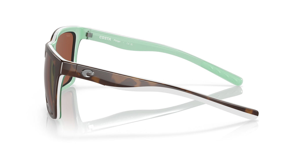 Costa del Mar Panga 06S9037 903701 56 Shiny Tortoise/White/Seafoam Crystal / Copper 56 / Plastic / Plastic