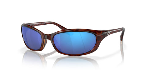6S 9040 Costa Del Mar Harpoon Tortoise / Blue Mirror 62 62 / Lightwave Glass / Injected / Molded