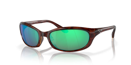 Costa del Mar Harpoon 06S9040 904010 62 Tortoise / Green Lens Mirror 62 / Lightwave Glass / Injected / Molded