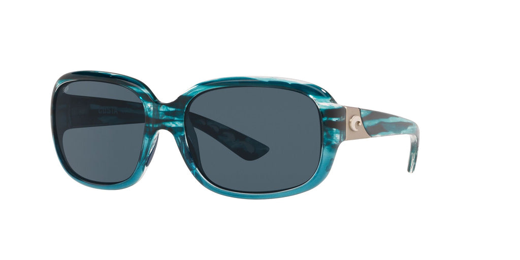 Costa del Mar Gannet 06S9041 904109 58 Shiny Marine / Gray 58 / Plastic / Plastic