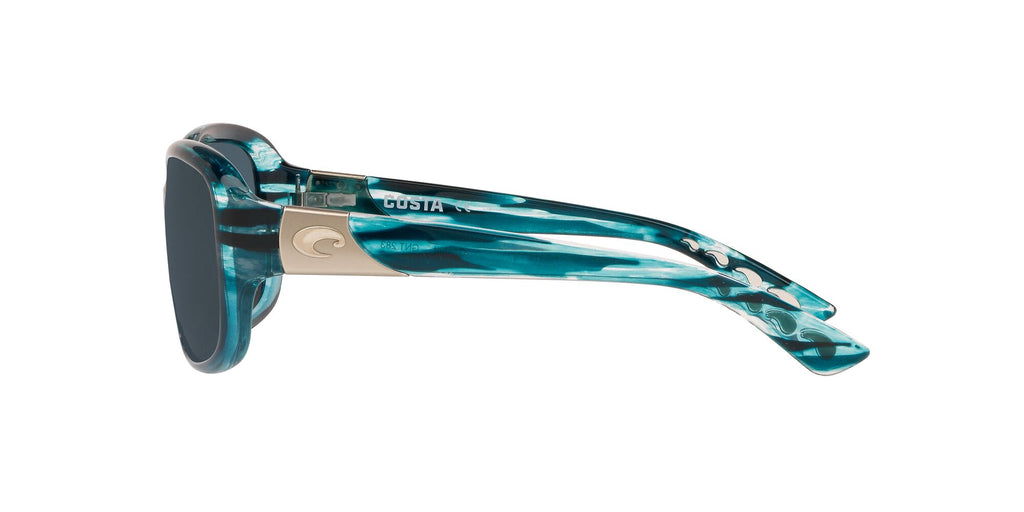 Costa del Mar Gannet 06S9041 904109 58 Shiny Marine / Gray 58 / Plastic / Plastic