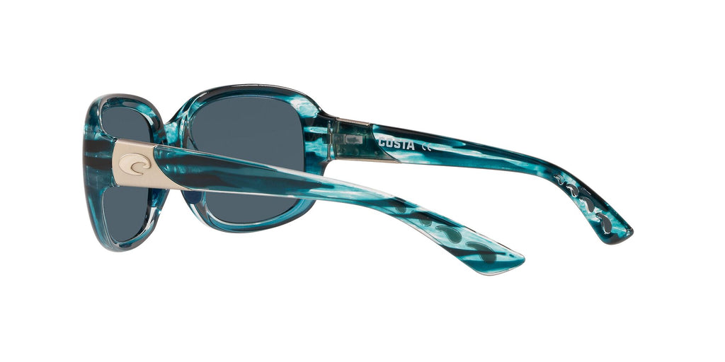 Costa del Mar Gannet 06S9041 904109 58 Shiny Marine / Gray 58 / Plastic / Plastic