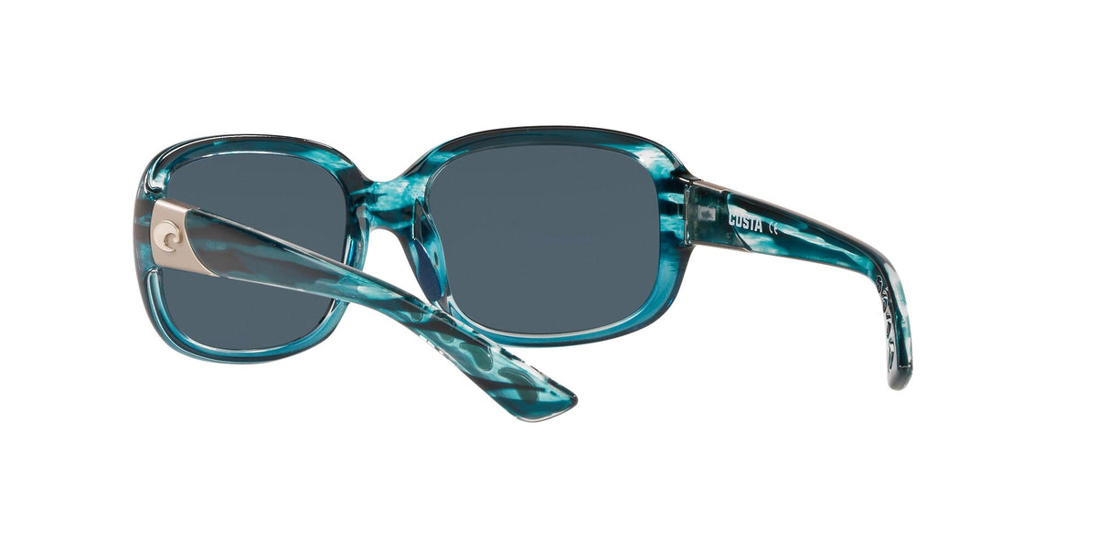 Costa del Mar Gannet 06S9041 904109 58 Shiny Marine / Gray 58 / Plastic / Plastic