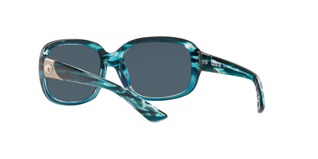 Costa del Mar Gannet 06S9041 904109 58 Shiny Marine / Gray 58 / Plastic / Plastic