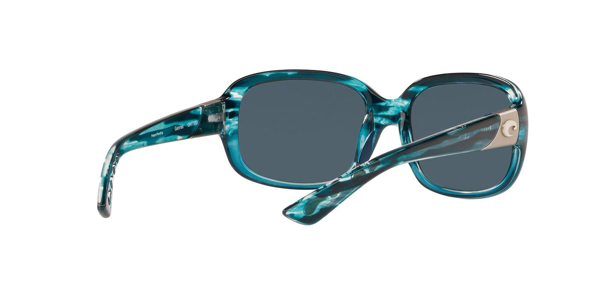 Costa del Mar Gannet 06S9041 904109 58 Shiny Marine / Gray 58 / Plastic / Plastic