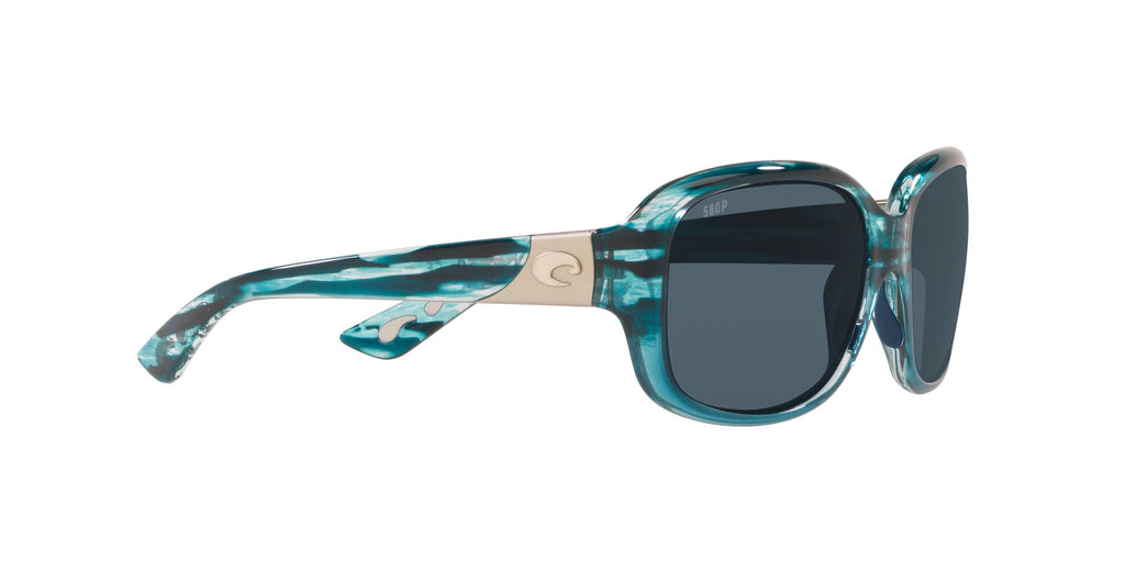 Costa del Mar Gannet 06S9041 904109 58 Shiny Marine / Gray 58 / Plastic / Plastic