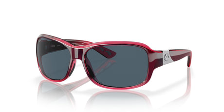 Costa del Mar Inlet 06S9042 904205 58 Pomegranate Fade / Gray 58 / Plastic / Plastic