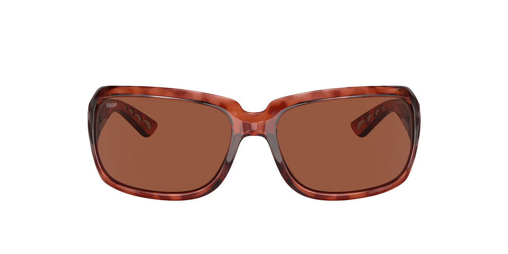 Costa del Mar Isabela 06S9043 904301 64 Tortoise / Copper 64 / Plastic / Plastic