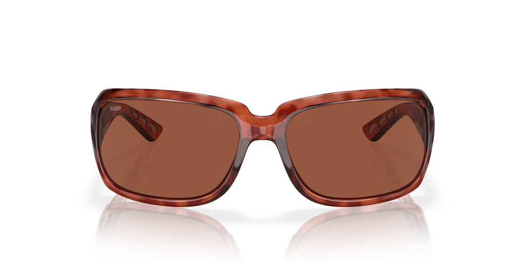 Costa del Mar Isabela 06S9043 904301 64 Tortoise / Copper 64 / Plastic / Plastic