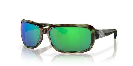 Costa del Mar Isabela 06S9043 904308 64 Shiny Seagrass / Green Lens Mirror 64 / Plastic / Plastic