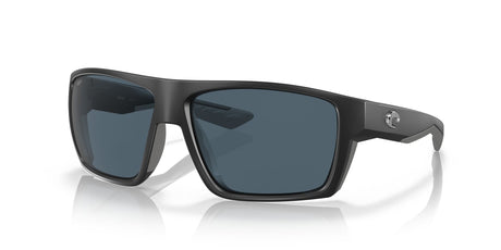Costa Del Mar Bloke 124 Matte Black Matte Gray / Polarised In Gray 580P 61 / Plastic / Plastic