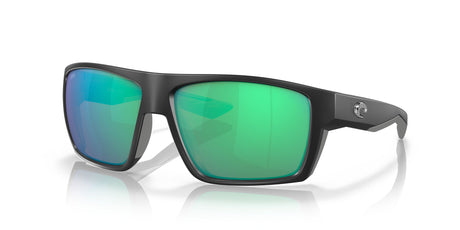 Costa del Mar Bloke 06S9045 904510 61 Matte Black / Green Lens Mirror 61 / Crystal / Plastic