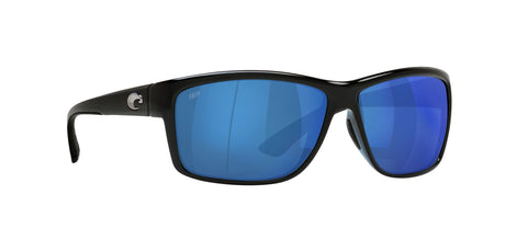 Costa del Mar Mag Bay 06S9048 904804 63 Shiny Black / Blue Mirror 63 / Plastic / Plastic