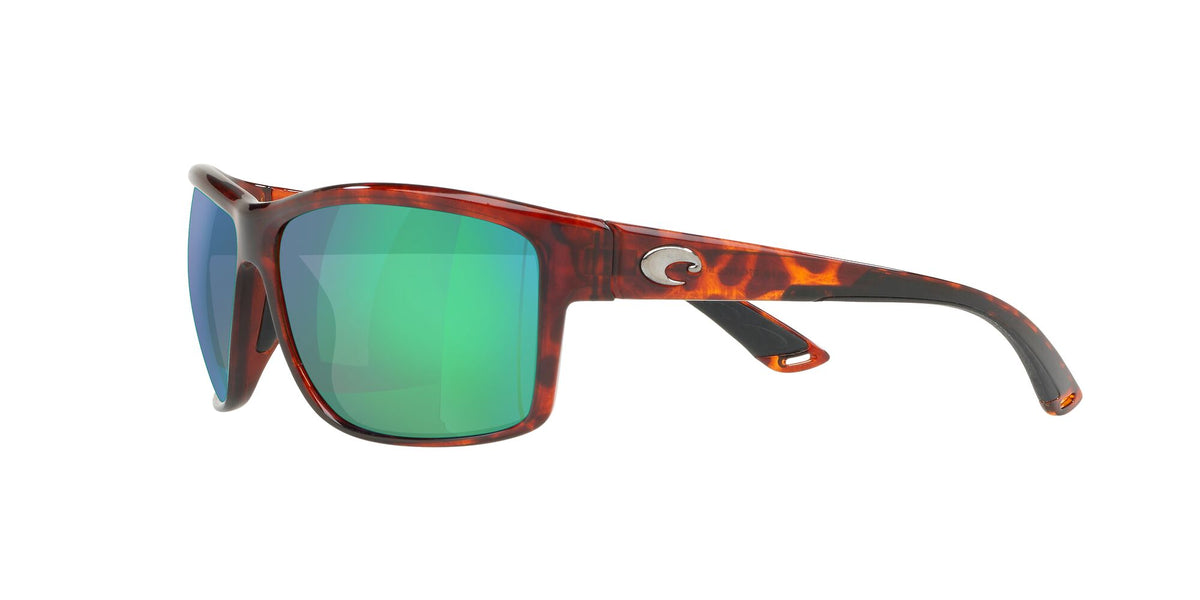 6S 9048 Costa Del Mar Mag Bay Tortoise / Green Mirror 63 63 / Crystal / Plastic