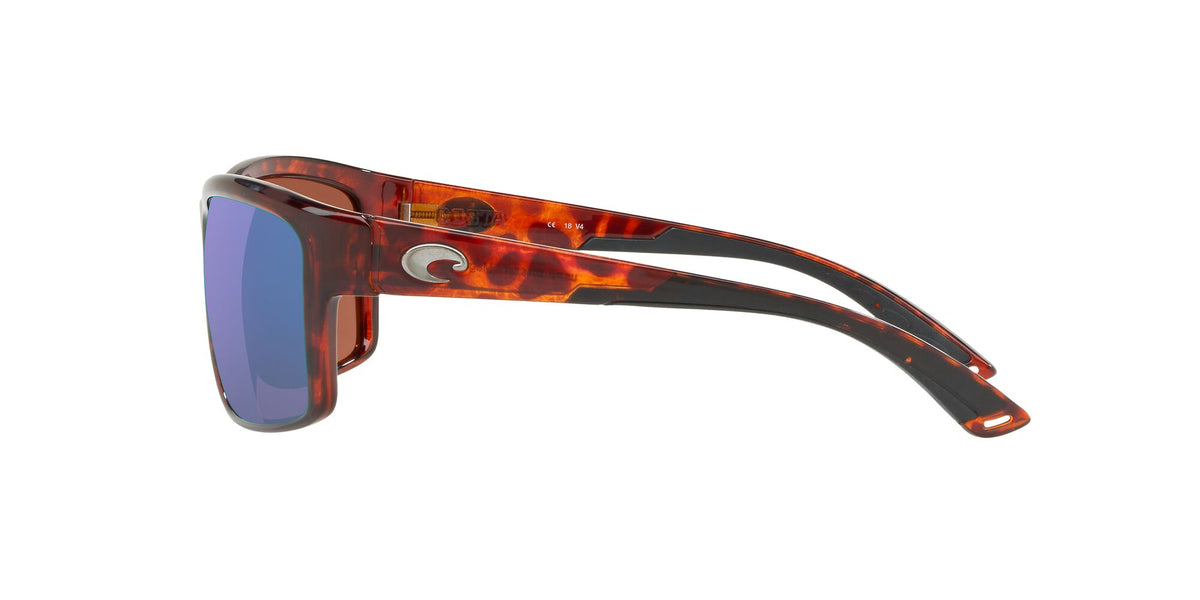 6S 9048 Costa Del Mar Mag Bay Tortoise / Green Mirror 63 63 / Crystal / Plastic