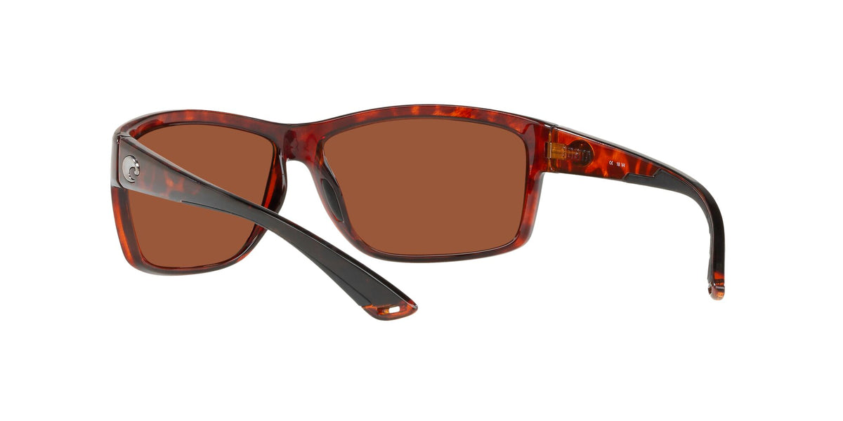 6S 9048 Costa Del Mar Mag Bay Tortoise / Green Mirror 63 63 / Crystal / Plastic