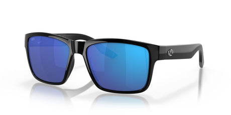 Costa del Mar Paunch 06S9049 904901 57 Black / Blue Mirror 57 / Crystal / Plastic