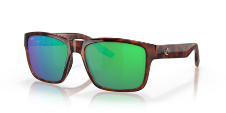 Costa del Mar Paunch 06S9049 904906 57 Tortoise / Green Lens Mirror 57 / Plastic / Plastic