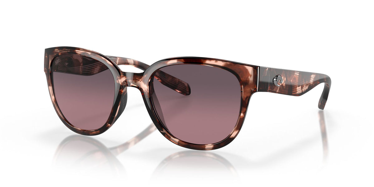 Costa del Mar Salina 06S9051 905109 53 Coral Tortoise / Rose Gradient 53 / Lightwave Glass / Injected / Molded