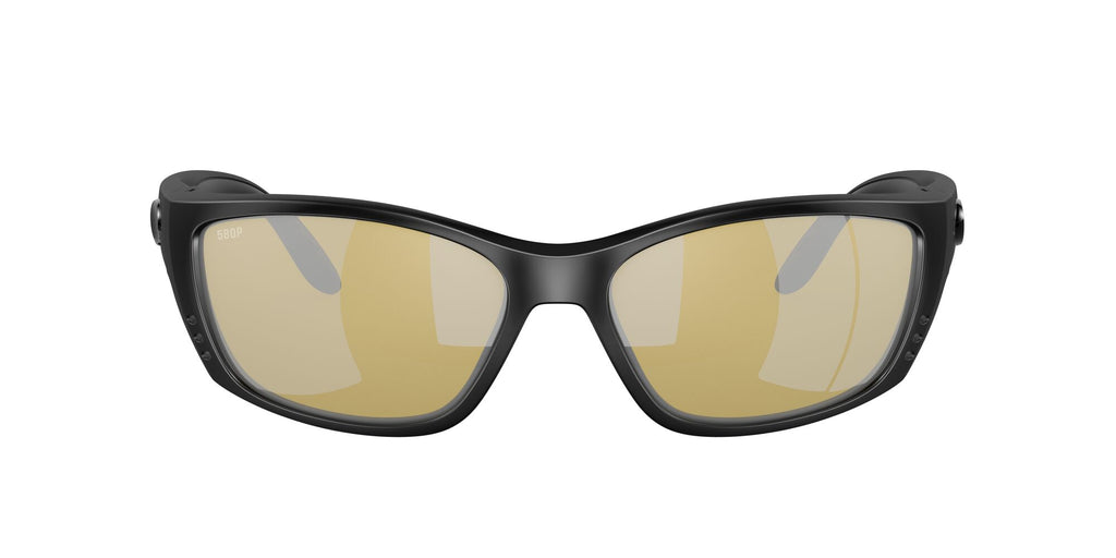 Costa Del Mar Fisch 01 Blackout / Polarised In Sunrise Silver Mir 580P 64 / Plastic / Plastic