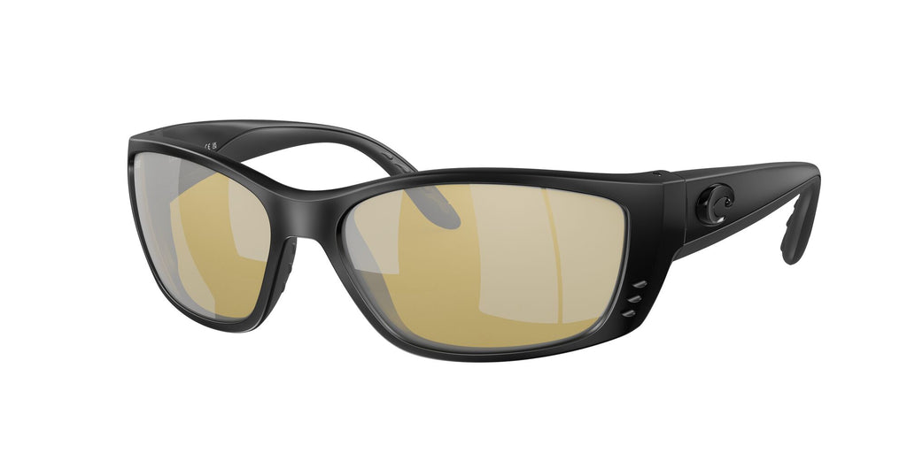 Costa Del Mar Fisch 01 Blackout / Polarised In Sunrise Silver Mir 580P 64 / Plastic / Plastic