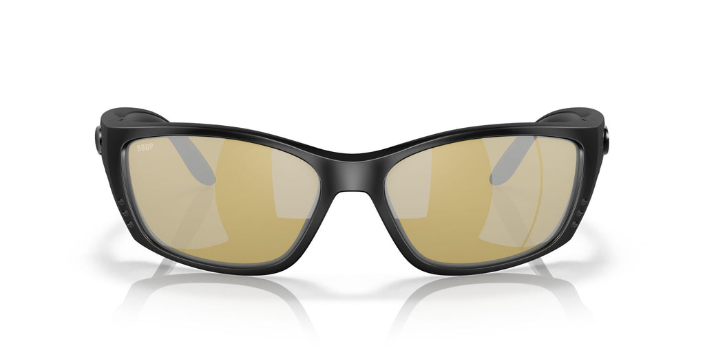 Costa Del Mar Fisch 01 Blackout / Polarised In Sunrise Silver Mir 580P 64 / Plastic / Plastic