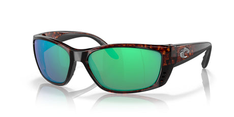 Costa del Mar Fisch 06S9054 905415 64 Tortoise / Green Lens Mirror 64 / Lightwave Glass / Injected / Injected