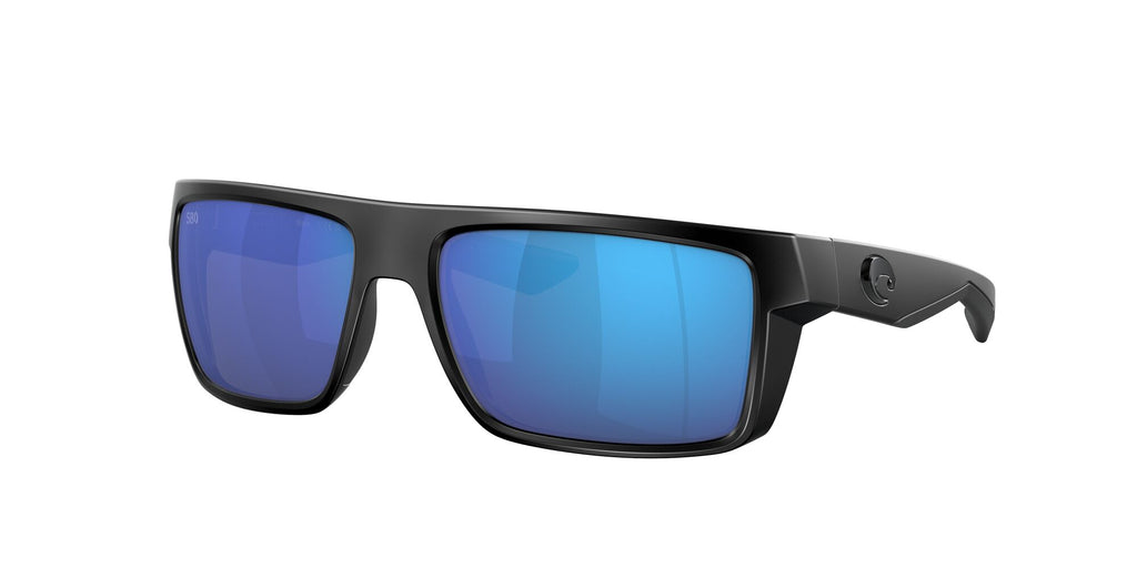 Costa Del Mar Motu 01 Blackout / Polarised In Blue Mirror 580G 58 / Crystal / Plastic