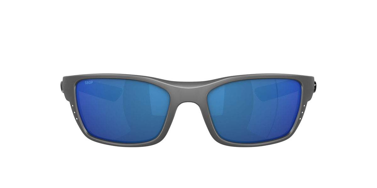 Costa del Mar Whitetip 06S9056 905609 58 Matte Gray / Blue Mirror - Blue Star Eyewear
