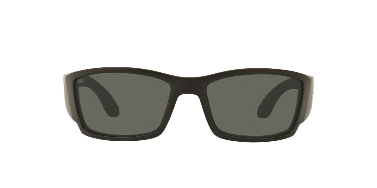 6S 9057F Costa Del Mar Corbina Omnifit Matte Black / Gray 62 62 / Crystal / Plastic