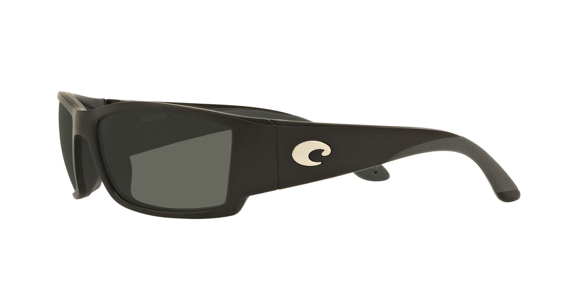 6S 9057F Costa Del Mar Corbina Omnifit Matte Black / Gray 62 62 / Crystal / Plastic