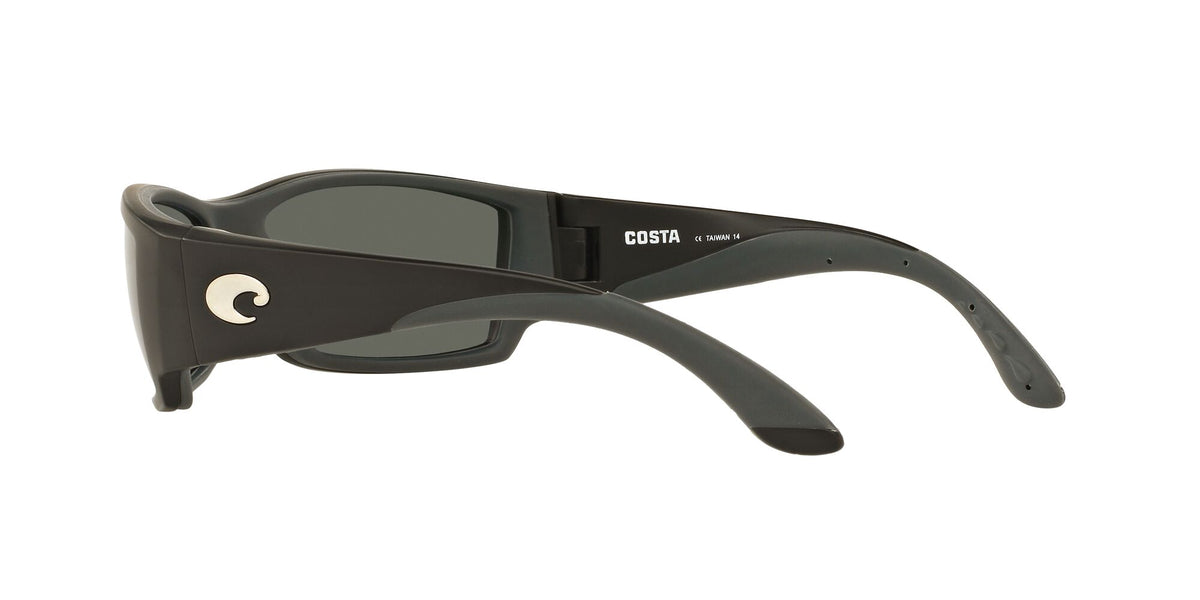 6S 9057F Costa Del Mar Corbina Omnifit Matte Black / Gray 62 62 / Crystal / Plastic