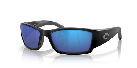 6S 9057 Costa Del Mar Corbina Matte Black / Blue Mirror 62 62 / Lightwave Glass / Injected / Injected