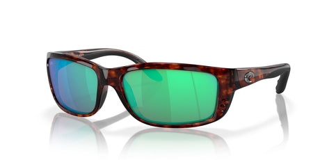 Costa del Mar Zane 06S9059 905908 61 Tortoise / Green Lens Mirror 61 / Crystal / Plastic