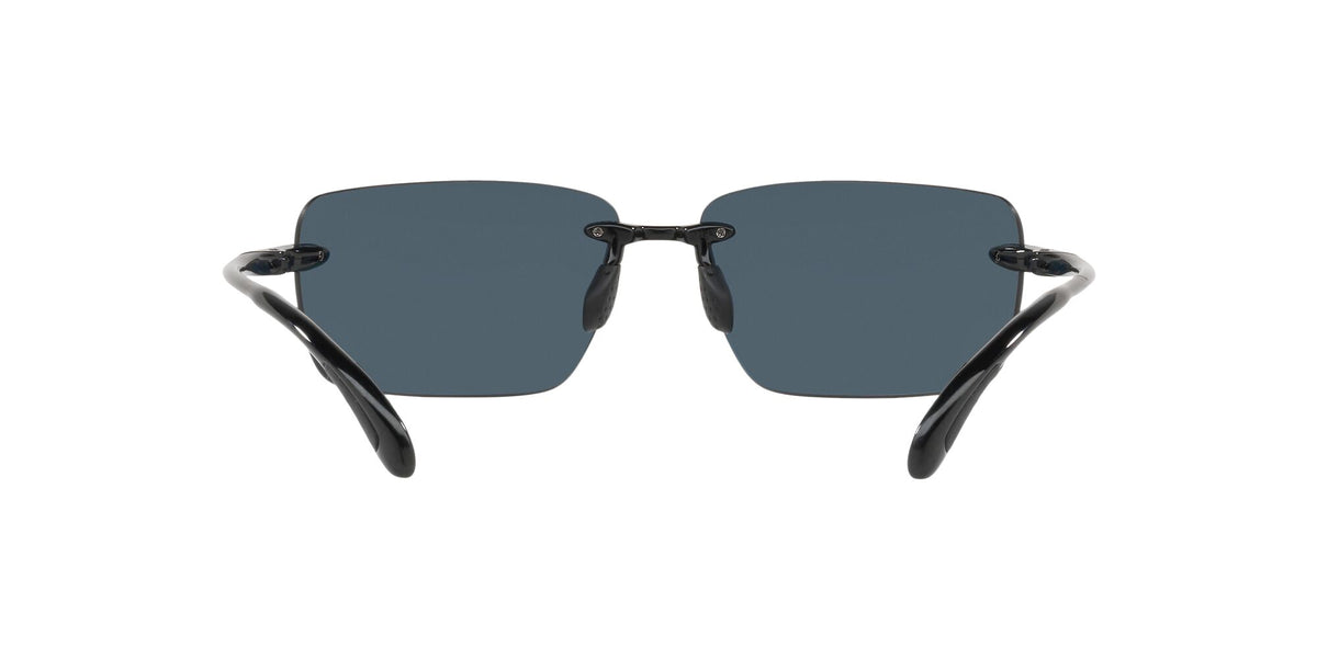 Costa del Mar Gulf Shore 06S9074 907402 66 Shiny Black / Gray 66 / Plastic / Plastic