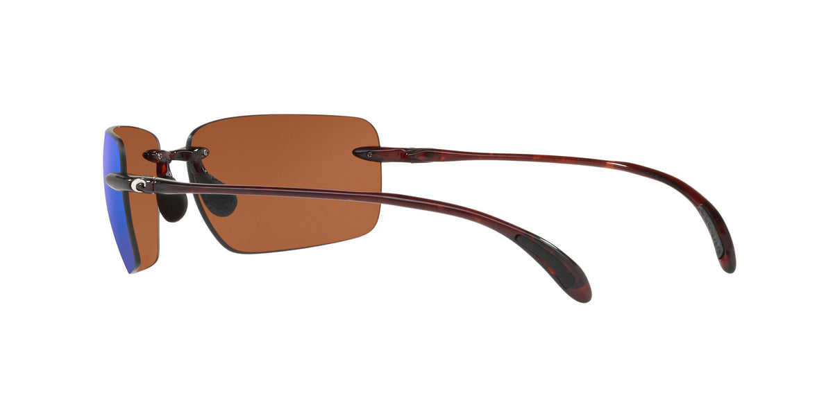Costa del Mar Gulf Shore 06S9074 907403 66 Tortoise / Green Lens Mirror 66 / Plastic / Plastic