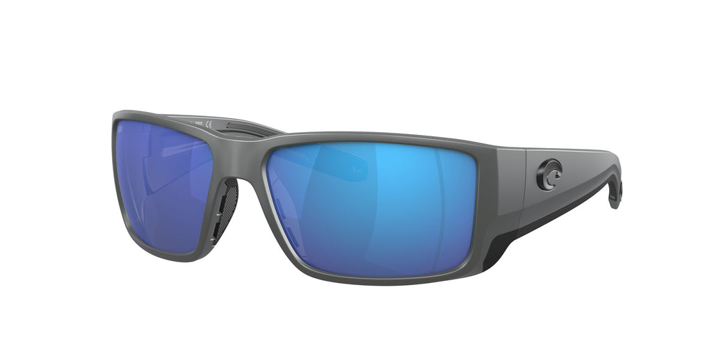 Costa del Mar Blackfin Pro 06S9078 907809 60 Matte Gray / Blue Mirror 60 / Crystal / Plastic