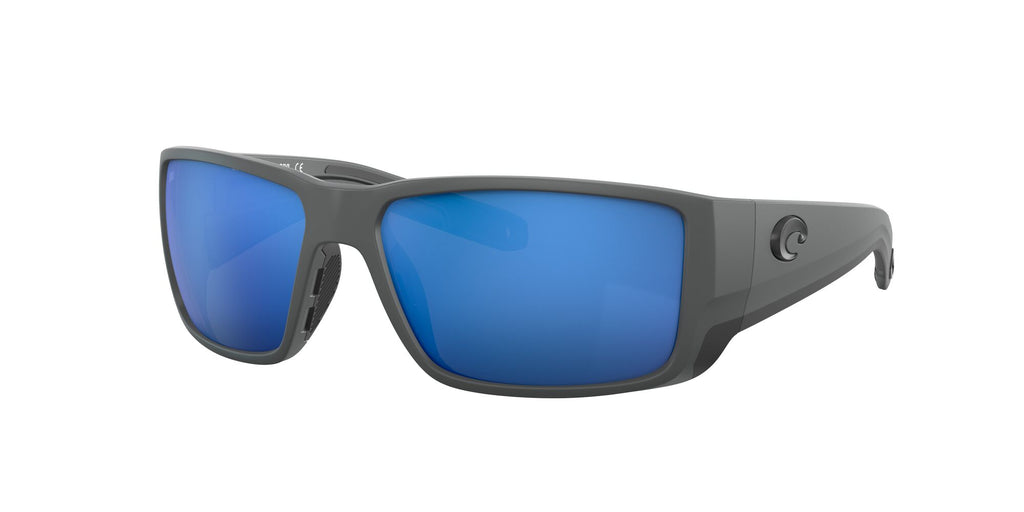 Costa del Mar Blackfin Pro 06S9078 907809 60 Matte Gray / Blue Mirror 60 / Crystal / Plastic