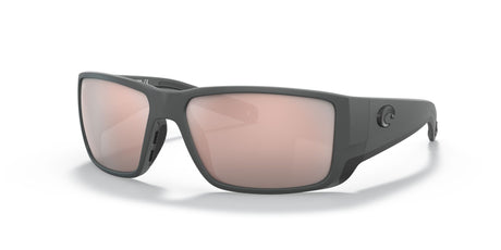 Costa del Mar Blackfin Pro 06S9078 907811 60 Matte Gray / Copper Silver Mirror 60 / Crystal / Plastic