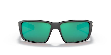 Costa del Mar Fantail Pro 06S9079 907902 60 Matte Black / Green Lens Mirror 60 / Lightwave Glass / Injected / Molded
