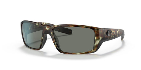 Costa del Mar Fantail Pro 06S9079 907906 60 Matte Wetlands / Gray 60 / Lightwave Glass / Injected / Molded
