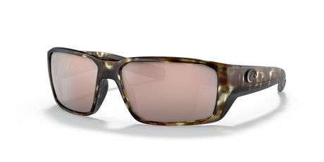 Costa del Mar 06S9079 907908 60 Matte Wetlands/ Copper Silver Mirror 60 / Lightwave Glass / Injected / Molded