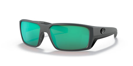 Costa del Mar Fantail Pro 06S9079 907910 60 Matte Gray / Green Lens Mirror 60 / Crystal / Plastic